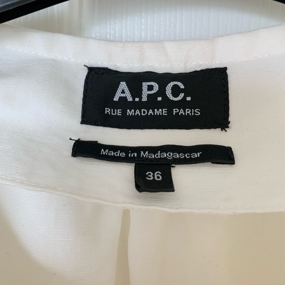 APC linen cotton blend dress - Picture 3 of 4